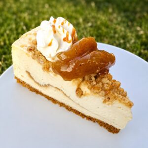 Bourbon Apple Pie Cheesecake