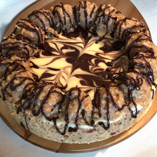 Cole's Custom Cheesecakes - German Chocolate Cheesecakes