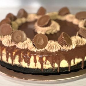 Cole's Custom Cheesecakes - Reese’s Chocolate Peanut Butter Cheesecake