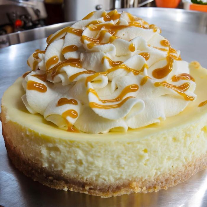 Cole's Custom Cheesecakes - Salted Caramel Cheesecake