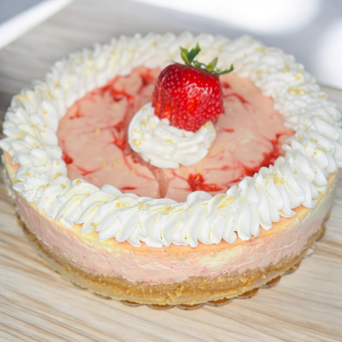 Cole's Custom Cheesecakes - Strawberry Shortcake Cheesecake