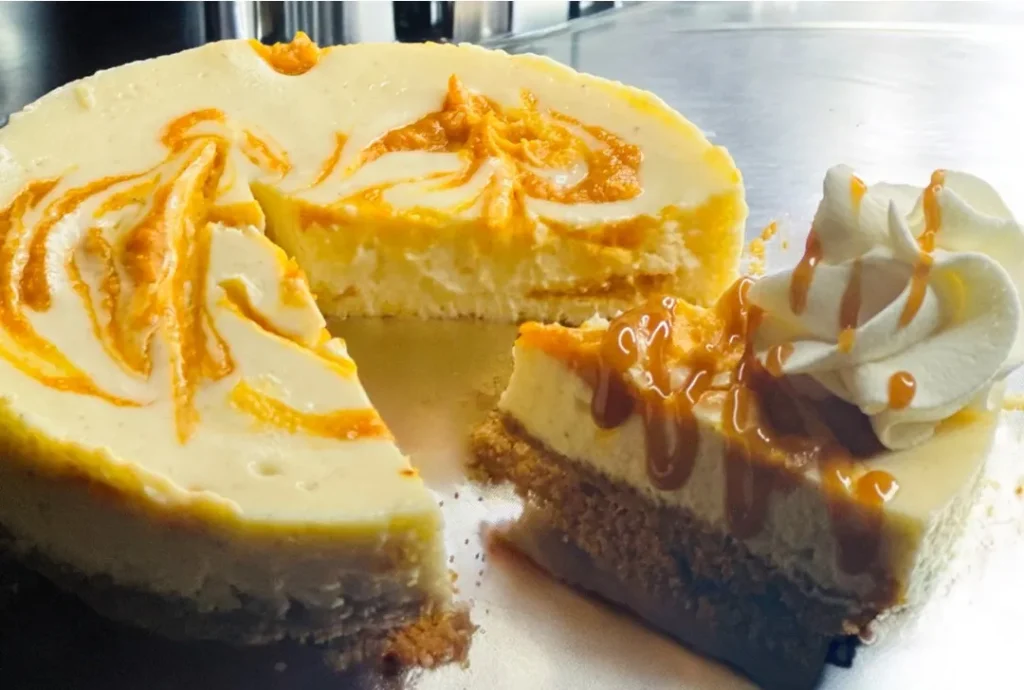 New Pumpkin Caramel Cheesecake