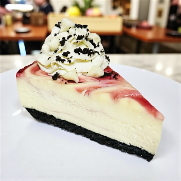 White Chocolate Raspberry Cheesecake - Coles Custom Cheesecakes