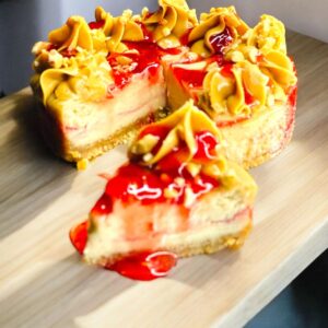 Peanut Butter & Jelly Cheesecake