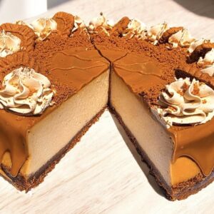 Biscoff Cookie Butter Cheesecake
