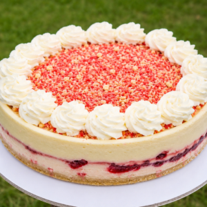 Strawberry Crunch Cheesecake